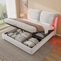 strutture letto beige velluto per imbottito