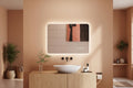 specchi da parete bianco impermeabile illuminato a led