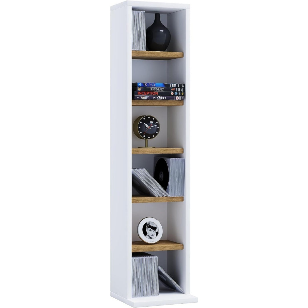 porta dvd modulari bianco